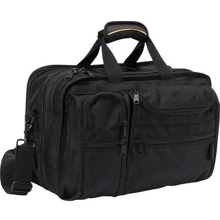 - A.Saks E-X-P-A-N-D-A-B-L-E Ballistic Nylon Organizer Briefcase
