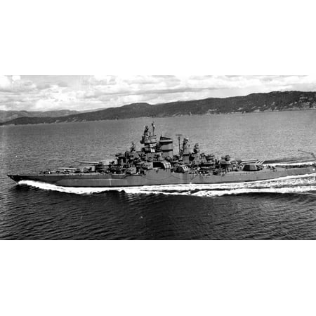 Uss Tennessee Battleship - LAMINATED POSTER The U.S. Navy battleship USS Tennessee (BB-43) underway in Puget Sound, Washington (USA), on 12 May Poster Print 24 x 36