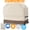Beige, variant on YEERSWAG Gas Grill Cover 58"x24"x48", Waterproof BBQ Grill Cover for 3-5 Burner Grills, 420D Oxford Fabric with Windproof Straps & Buckles, Fits Weber Spirit Char-Broil Nexgrill Brinkmann, Beige