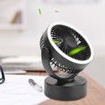 thumbnail image 2 of 7200mAh 340° Free Rotation Outdoor Fan Lamp, Portable Fan Light, For Home Hiking ANGGREK Otros, 2 of 8