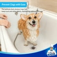 thumbnail image 4 of MR.Siga Stainless Steel Shower Bathtub Drain Hair Catcher for Bathroom, 3 Pack, 4 of 8