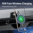 thumbnail image 2 of VAMOUT Magnetic Wireless Car Mount Charger, 15W Wireless Fast Charging Magnetic Phone Holder for Car with Vacuum Suction Cup, 360° Rotatable Phone Mount for iPhone 17~12 Pro Max & Android, 2 of 10