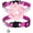 Hot Pink1, variant on Mumup 1Pack Cat Collars,Rhinestone for Girl Cats Bling Kitten Flower Adjustable Breakaway Collar with Bell Soft Velvet Leather Collar for Puppy Small Dogs