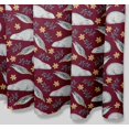 thumbnail image 5 of S4Sassy Red Penguin Bear Floral Printed Bathroom Curtain Waterproof Shower Drapes-60 x 84 Inch, 5 of 6