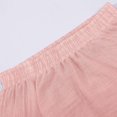 thumbnail image 5 of QHFBli Women's Girls Elastic Waist Long Flowy Bohemian Cotton Casual Maxi Skirt for Summer Beach Holiday, 5 of 8