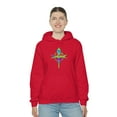 thumbnail image 5 of Multi-Color Cross Hoodie, 5 of 9