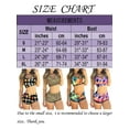 thumbnail image 2 of SAYFUT Fashion Women's Two Piece Sports Padded Bikini Set Swimsuit with Boy Shorts Bathing Suits, 2 of 6