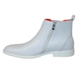 thumbnail image 4 of Men's Shoes The Victorian L TAYNO Leather Chelsea Boot White, 4 of 7