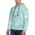 thumbnail image 2 of Hoodies for Men - Sun Clouds Koala Long Sleeve Comfrt Men'S Fashion Hoodies & Sweatshirts, Sweatshirts for Men Hoodies Pullover Clothing Clothes with Pouch, 2 of 7