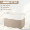 thumbnail image 2 of LITERRA Large Blanket Basket Rope Storage Baskets for Organizing, Bedroom Livingroom Washingroom 28 Gallon, 2 of 6