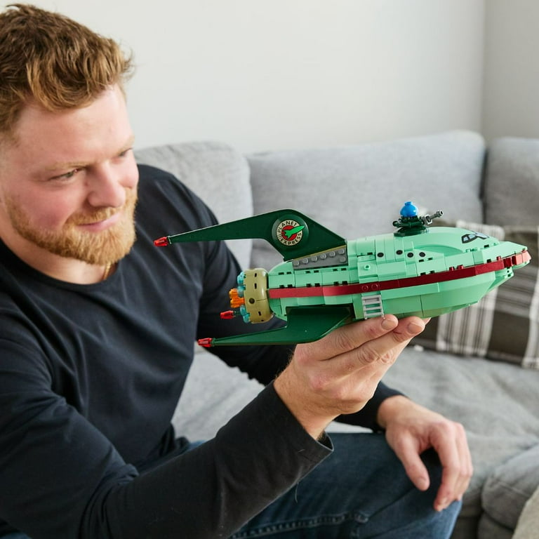 Brickcraft Futurama Planet Express Ship Building Kit Sci-Fi