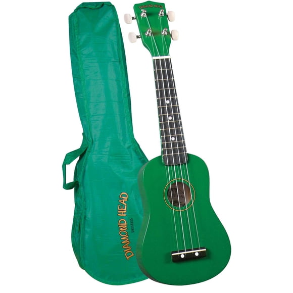 Ukelele soprano Diamond Head DU-105 Rainbow - Verde