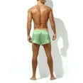 thumbnail image 4 of ZQUUVOU Men's Briefs Solid Color Breathable Underwear (Green,L), 4 of 5