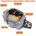 thumbnail image 2 of Sac de Voyage Weekender pour Femmes, Sac de Sport Pliable Sec et Humide, Sac de Sport Portable Pliable, Sac de Voyage Imperméable pour Usage Quotidien, 2 of 7