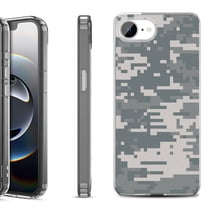 Shockproof Protective Phone Case for iPhone 16e, by OneToughShield - Digital Camo