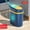 Blue Dual mode, variant on Motion Sensor Bathroom Trash Can Touchless Automatic Garbage with Lid, Small Waterproof Trash Bin for Office Bedroom Living Room
