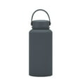thumbnail image 1 of Frasco de vacío Naiovety Botella de agua termo Acero inoxidable 650ml Gris oscuro, 1 of 6