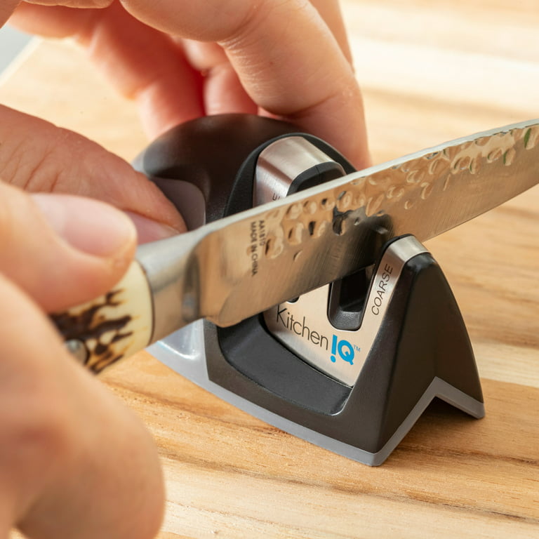 Sharpening Made Easy: 2-in-1 Kitchen Knife & Pocket Knife