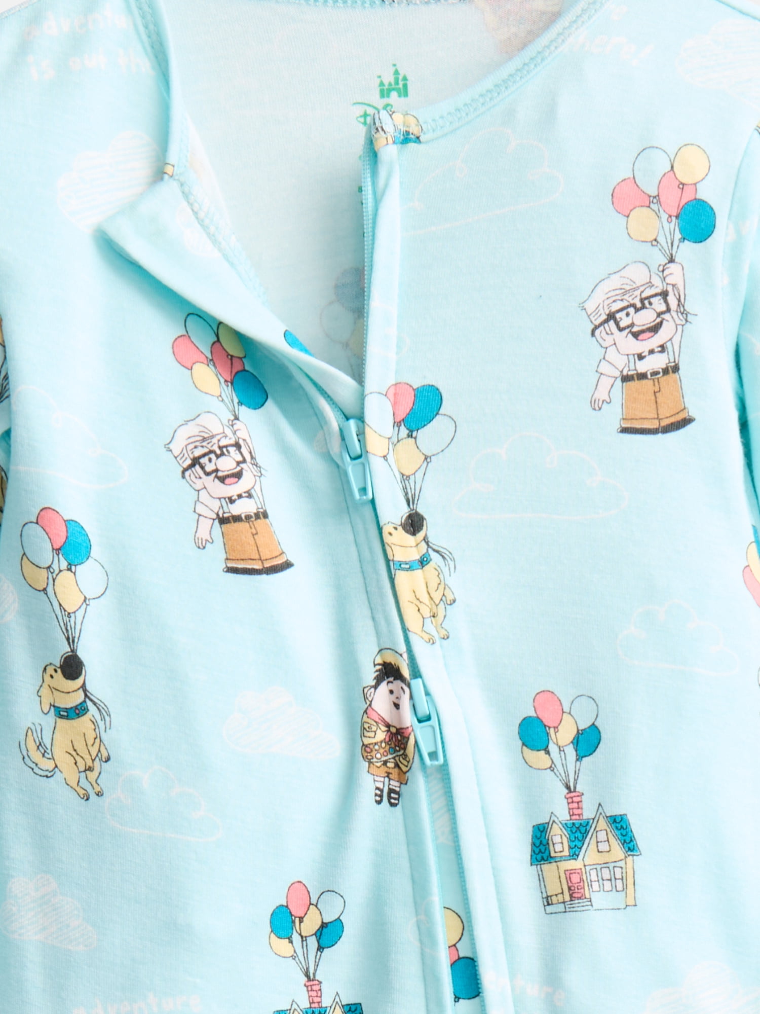 Disney Pixar Up Baby Boys Sleep & Play Footed Pajamas, One Piece, Sizes NB-6/9M