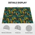 thumbnail image 3 of Wukai Jungle Leopard Yellow for Microfiber Placemat, 18x24 Inch Kitchen Drying Mat for Countertops, Sinks, Drains, 3 of 7