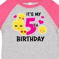 thumbnail image 4 of Inktastic Its My 5th Birthday with Smiling Emoticon Girls Toddler T-Shirt, 4 of 5