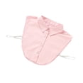 thumbnail image 3 of Fake Collar Cotton Half Shirt Detachable Collar Formal Women Blouse False Cloth Accessory, Pink, 3 of 10