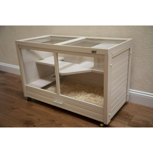 New Age Pet Park Avenue Indoor Rabbit Hutch made with ECOFLEX