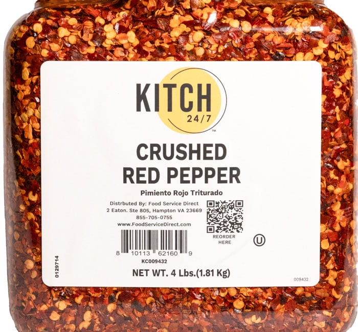 KITCH 24/7 Crushed Red Pepper, 4 Pound