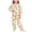 Orange, variant on Cethrio Girls' Knitted Pajama Sets, 3/4 Sleeve Crew Neck Fashion Casual Kids' Sleepwear Beige Size 6