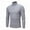 1# Gray, variant on Cyglowse Men's Mock Turtleneck Thermal Shirts Long Sleeve Breathable Base Layer Lightweight Warm Winter Undershirt Tops White XL
