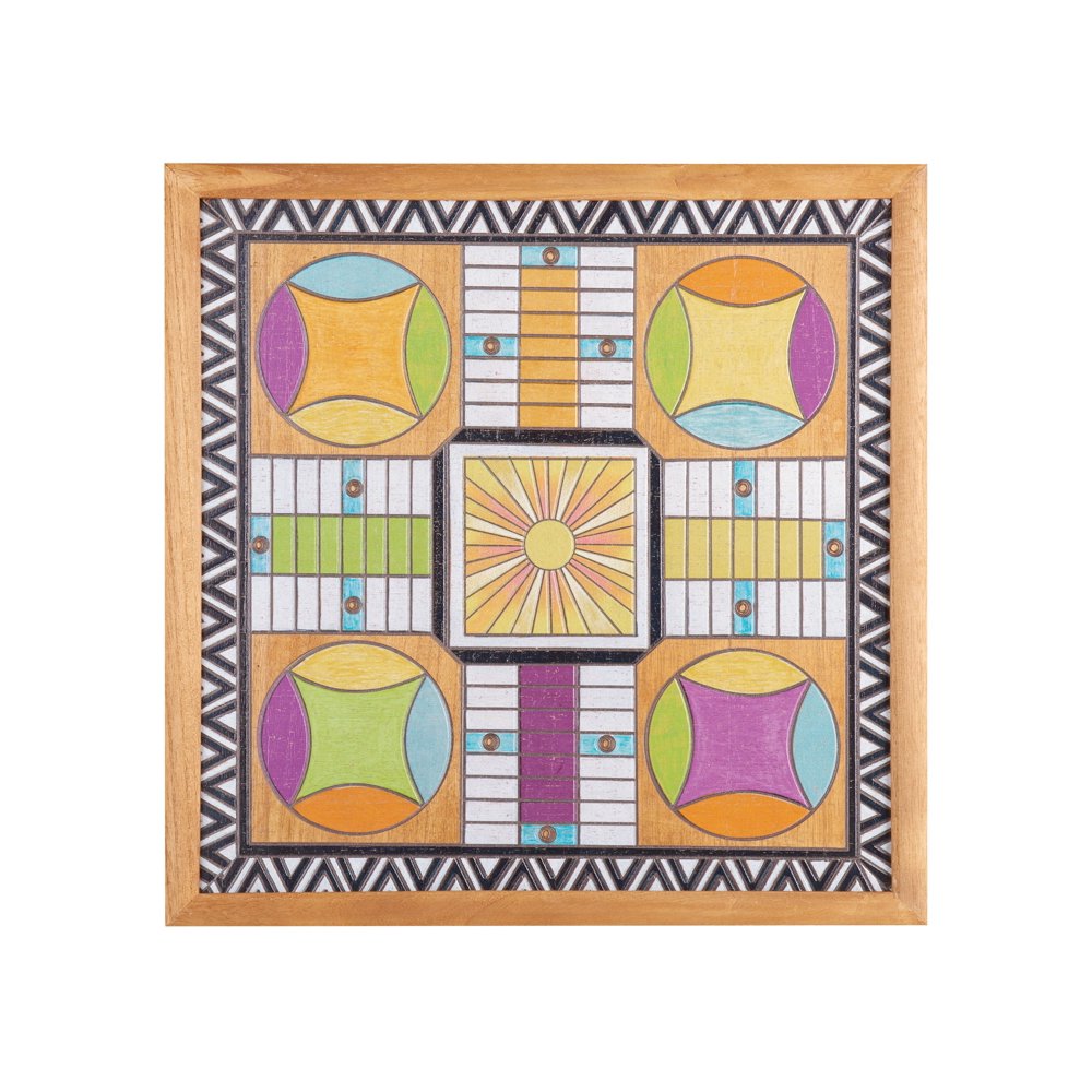 Primitives By Kathy Wood Parcheesi Set Decorative HandPainted Board