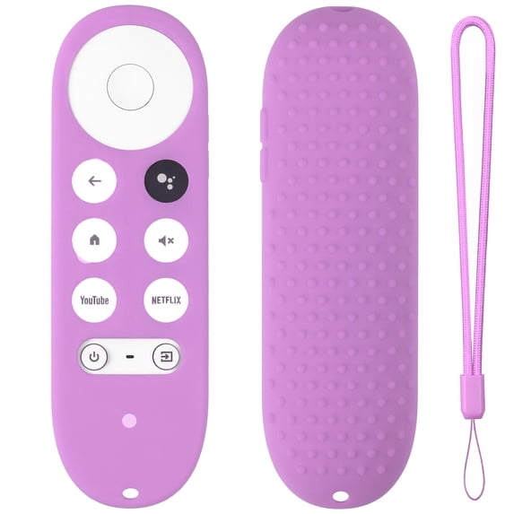 Mchoice Silicone Skin Compatible with Chromecast with Google TV Remote Control - Protective Cover for Your Remote Control
