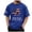 Blue, variant on 250 Anniversary USA Mens T Shirts American Flag T Shirt 250 Years America Anniversary Shirt Patriotic Shirts Tops T-Shirt(Grey,XL)