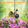 thumbnail image 4 of Estatua Insectos Hierro Solar Con Hada LED Al Aire Libre Estatuas Figuras Decoraciones Luces Hadas Solares para La Del Jardín Patio Exterior, 4 of 9