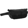 thumbnail image 1 of HUGFEGWE Multi Functional Waist Pack, Wearproof Waist Pack Stain Resistant Hook and Loop Straps Double Open Zipper for Training (Matte Black) CJB91-49872, 1 of 9