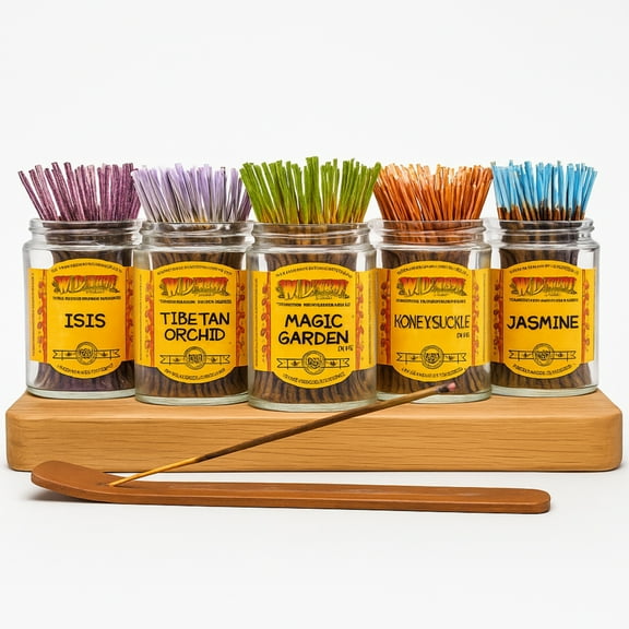 20x Wild Berry Shorties Incense Sticks - Exotic Garden - Variety Pack