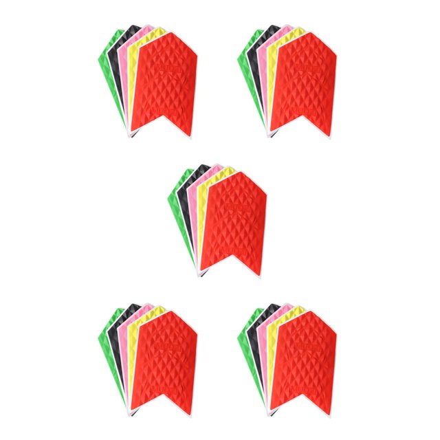 fastboy 5 Pieces Bike Stickers Bicycle Frame Guard Silicone Durable Rust-proof Anti-slip Chassis Cover for Protection Usage Large Assort 5Pieces 5Set