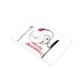 thumbnail image 4 of MKHERT Cute Labrador Puppy Dog Year Santa Claus Hat Placemats Table Mats for Dining Room Kitchen Table Decoration 12x18 inch,Set of 4, 4 of 4