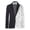 Silver, variant on Kids Boys Contrast Color Sequin Tuxedo Blazer Long Sleeved Smoking Suit Jacket Sport Coat with Bow Tie Red 16