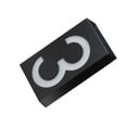 thumbnail image 4 of Doorplate Light Number Guide-board Wall Lamp Digital Yard Home Plaque Garden Lantern Rechargeable Address House Waterproof Three, 4 of 9