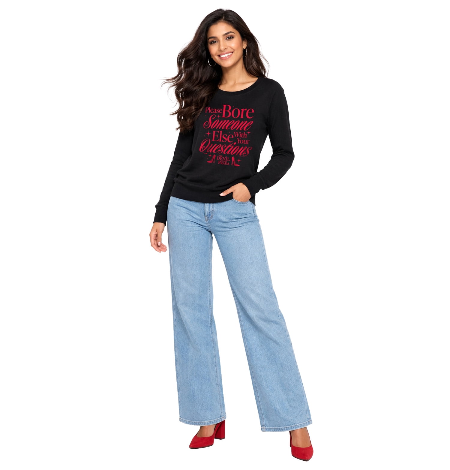 The Devil Wears Prada - Logo - Women's Oversized Fleece Crew