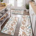 thumbnail image 2 of White Pioneer Flower and Paisley Pattern Kitchen Rugs Sets Of 3,Kitchen Runner Rugs Non Skid Washable,Decorative Kitchen Floor Mats for Kitchen,Sink,Laundry,17"x30"+ 17"x47" + 17"x59", 2 of 6
