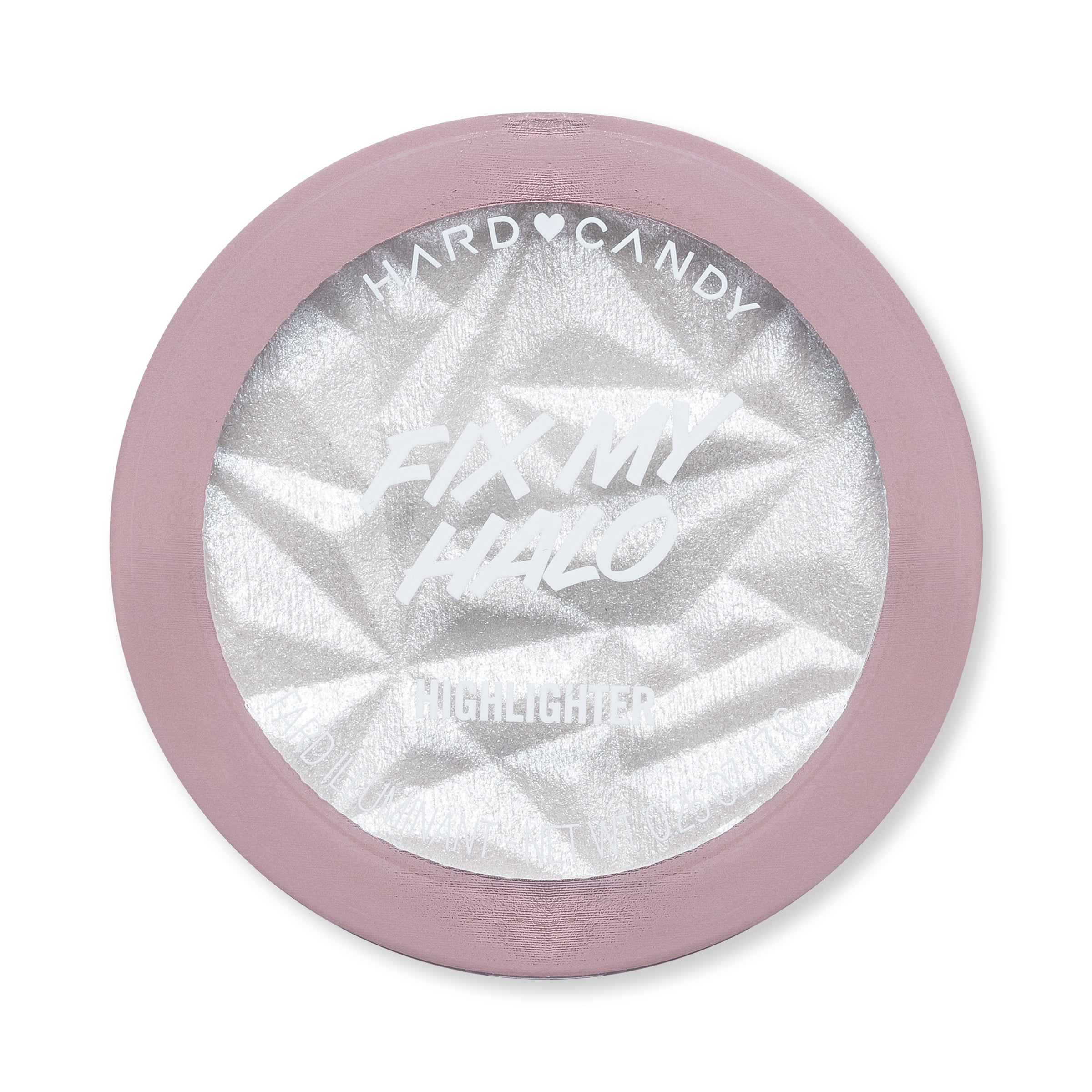 Hard Candy Just Glow Highlighter, Pressed Powder, Shimmery Glow, Fix My Halo, Platinum 0.25 OZ