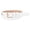 White, variant on CTM Double Loop Synthetic Leather Belt (Women's Plus)