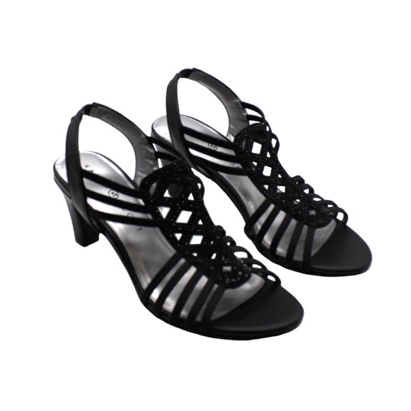 Karen Scott Danely Strappy Dress Sandals - Black