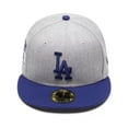 thumbnail image 1 of GORRA NEW ERA 59FIFTY 7 1/4 LOS ANGELES DODGERS EST.1890 HEATHER PATCH 60272479, 1 of 4