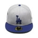 thumbnail image 1 of Gorra New Era 59FIFTY 7 1/8 Los Angeles Dodgers Est.1890 Heather Patch 60272479, 1 of 4