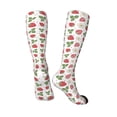thumbnail image 4 of Balery Strawberry Printed Novelty Socks Men's Women's Crew Socks Sports Socks Knee High Socks Cotton Socks Quirky and Cool Socks, 4 of 9