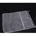 thumbnail image 4 of Ikohbadg Mesh Bath Toy Organizer, Perfect Bathtub Toy Holder & Bathroom or Shower Caddy, These Multi-use Net Bags Make Bath Toy Storage Easy, Hooks Included, White, 4 of 4