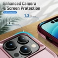 thumbnail image 6 of Entronix Heavy Duty Case designed for Apple iPhone 16, Protection Shockproof Dropproof Dustproof Anti-Scratch Phone Case Cover for Apple iPhone 16 Heavy Duty Case, Pink, 6 of 6